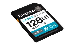 TechLogics - SDXC Card 128GB Kingston U3 V30 Canvas Go! Plus