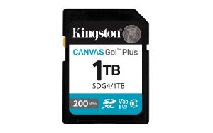 TechLogics - SDXC Card 1TB Kingston U3 V30 Canvas Go! Plus