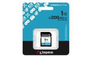 TechLogics - SDXC Card 1TB Kingston U3 V30 Canvas Go! Plus