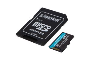 TechLogics - SDXC Card Micro 64GB Kingston U3 V30 A2 Canvas Go! Plus TechLogics - SDXC Card Micro 64GB Kingston U3 V30 A2 Canvas Go! Plus