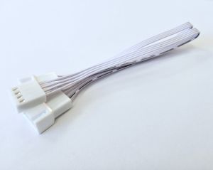 TechLogics - Power Train PWM Splitter kabel 2 Fans Wit