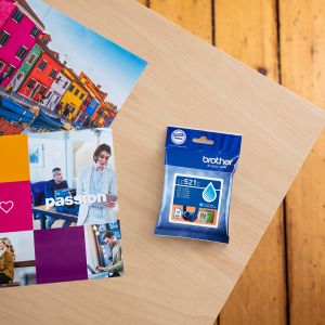 TechLogics - Brother LC-521C Cyaan 500 pagina's (Origineel) TechLogics - Brother LC-521C Cyaan 500 pagina's (Origineel)