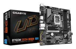 TechLogics - Gigabyte 1700 B760M DS3H GEN5- DDR5/2xM.2/2xDP/HDMI/ATX