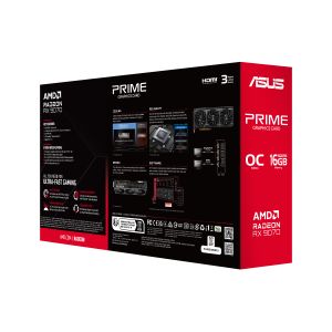 TechLogics - 9070 ASUS PRIME RX EVO OC 16GB/3xDP/1xHDMI
