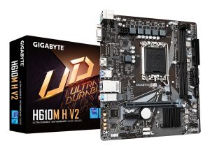 TechLogics - Gigabyte 1700 H610M H V2 - DDR5/M.2/HDMI/VGA/µATX