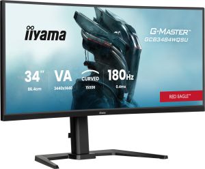 TechLogics - 34 Iiyama G-Master GCB3484WQSU-B1 Curved/UWQHD/180Hz/VA
