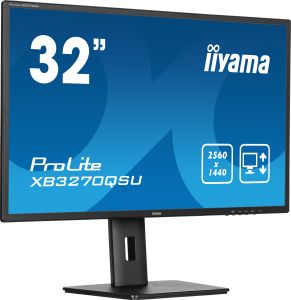 TechLogics - iiyama ProLite XB3270QSU-B1 32'' | 2560x1440 QHD IPS | 100Hz | HDMI DisplayPort | 3ms | Monitor