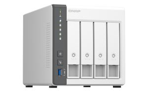 TechLogics - Qnap TS-433 4bay/USB 3.2/2xUSB 2.0/1Gbps + 2.5Gbps