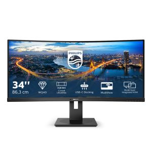 TechLogics - 34 Philips 346B1C Curved/UWQHD/DP/HDMI/USB-C