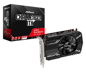 TechLogics - 6400 ASRock RX Challenger 4GB/DP/HDMI/Low Profile