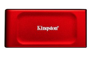 TechLogics - 2TB Kingston XS1000 Rood/USB-C3.2/1050/1000